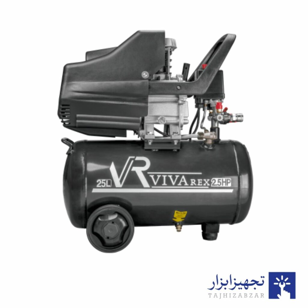 پمپ باد 24 لیتری سایلنت ویوارکس مدل VR2425-SS