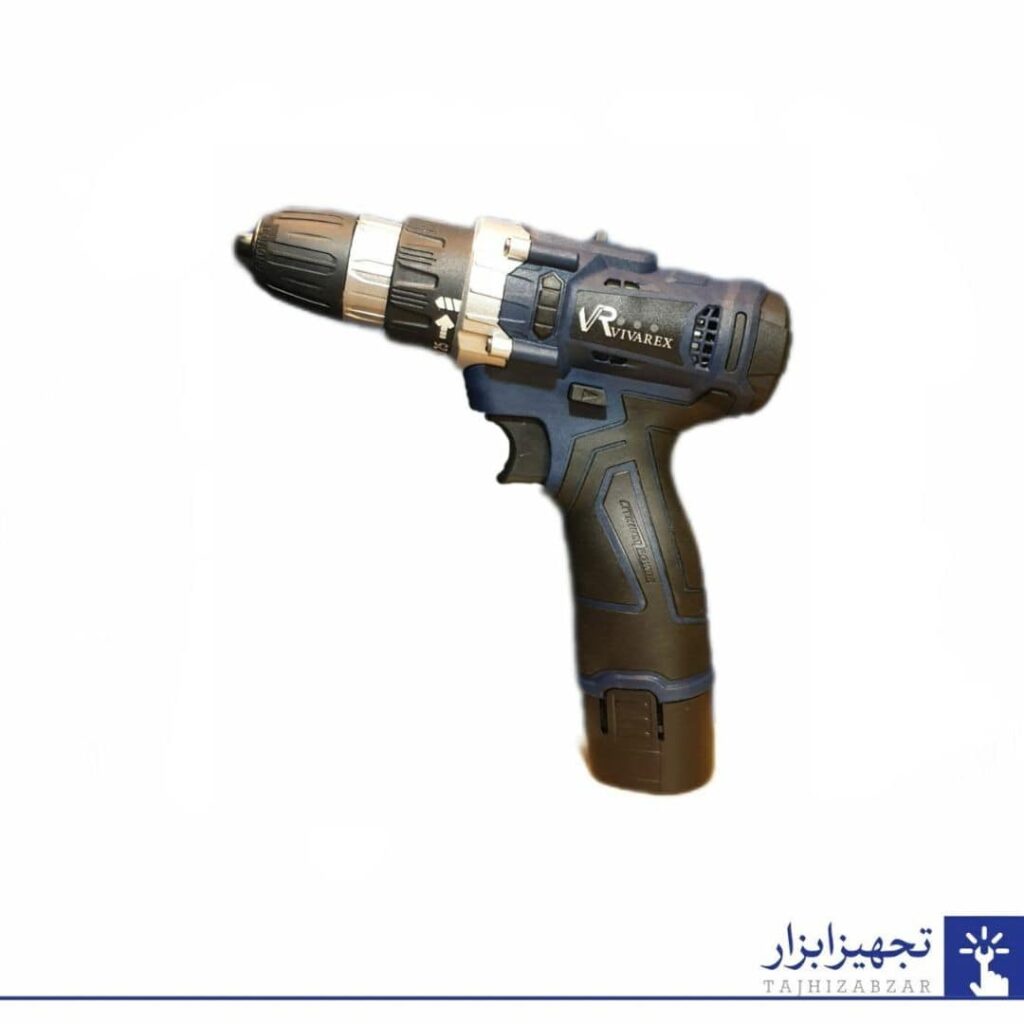 دریل پیچ گوشتی شارژی دو باطری ویوارکس مدل VR1210-2A