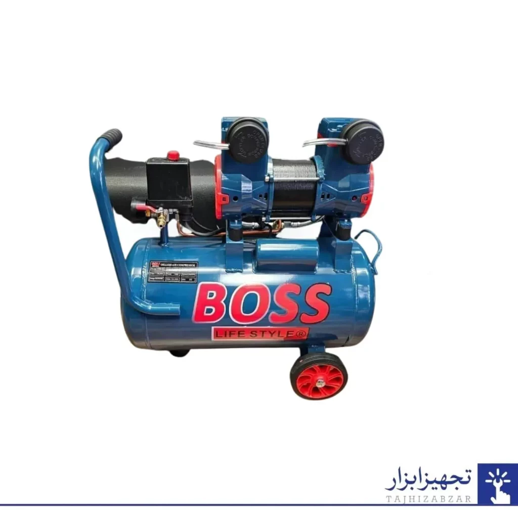 کمپرسور 30 لیتر بی صدا باس